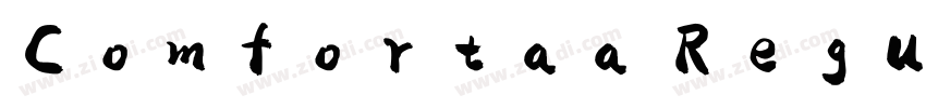 Comfortaa Regular 常规字体转换